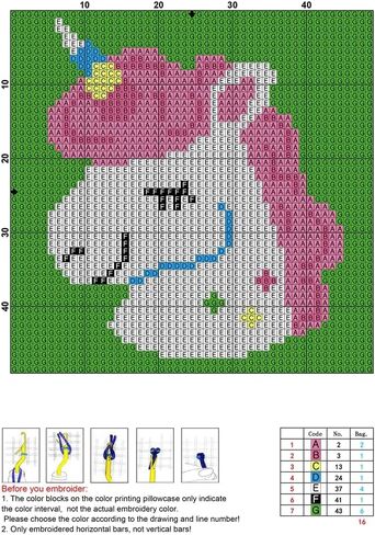 DL-YTG Latch Hook Kits Rug Unicorn Crochet Yarn Cushion Colour Pre-Printed Canvas Cover Rug Needlework DIY Hook and Latch Kit Christmas Home Decoration 30x30cm/12 X12in in Saudi Arabia