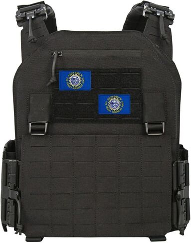 Uijokdef 2 PCS American State Flag Patches Hook and Loop Fastener Embroidered Patch DLY Accessories (South Carolina) in Saudi Arabia