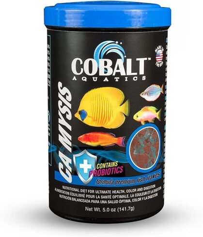 Cobalt Aquatics CA Mysis with Blue Flakes, 5 oz - Probiotics for Tropical & Marine Species - Support Digestive & Immune Health - for Vibrant Colors in Saudi Arabia