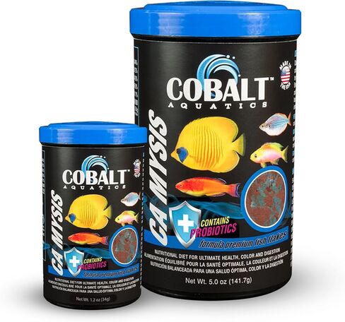Cobalt Aquatics CA Mysis with Blue Flakes, 5 oz - Probiotics for Tropical & Marine Species - Support Digestive & Immune Health - for Vibrant Colors in Saudi Arabia