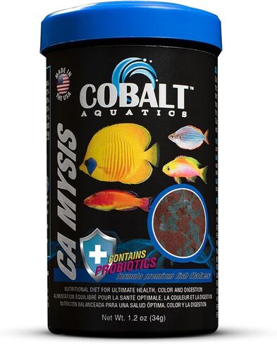 Cobalt Aquatics CA Mysis with Blue Flakes, 5 oz - Probiotics for Tropical & Marine Species - Support Digestive & Immune Health - for Vibrant Colors in Saudi Arabia