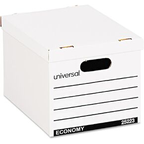 UNV25223 United STATIONERS (OP) Box,Storage,LTR/LGL,WH