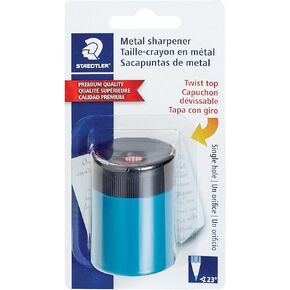 STAEDTLER Manual Pencil Sharpener, Assorted Colors (511 63 BK 02NA)