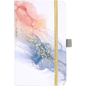 2025-2028 Pocket Planner-Calendar Calendar 2025-2028 ، يوليو 2025 إلى يونيو 2028 ، 6.3 "× 3.7" ، مخطط تقويم مع جيب داخلي و 63 ملاحظة