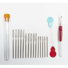 Premium Large Eye, Large Gauge Needles for Hand Sewing - Assorted Sizes