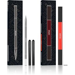 Broad Edge Broach - Precision Hobby & Model Craft Tool لإصلاح DIY ، المنمنمات ، التفاصيل ، وصقل السطح