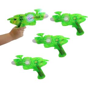 Glaxy Galaxy Space UV Glow Super Super Space Space Blaster Flash Gun (1 Pack) (11 ") Blacky Blackly Fanctive Glow في Blaster Space Blaster. مع المؤثرات الصوتية (1 ، Blaster Red)