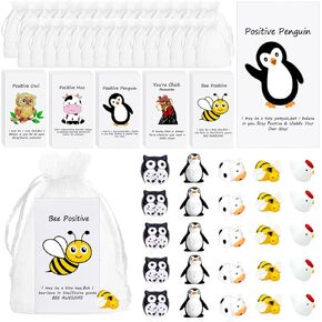 20Pack Inspirational Positive Potato Bulk Gifts,Teacher Dietitian Gift End of Year Student,Resin Cute Realistic Potato with Funny Card Organza Bag Positive Gift for Coworker Staff Students Teacher
