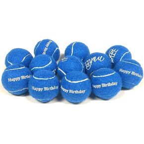 Midlee Happy Birthday Dog Dog Calls (6 Pack) (العادية ، الأزرق)