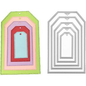 5pcs/ مجموعة العلامات العلامات الطبقات القطع المعدنية يموت إطار الإطارات مقرات DIY Scrapbooking البطاقات الورقية الزخرفية يموت القالب عيد ميلاد عيد الشكر يموت