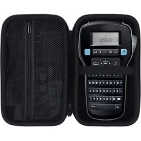 حالة متوافقة مع Dymo Label Maker LabelManager 160/280 / 420p صانع الملصقات المحمولة القابلة لإعادة الشحن