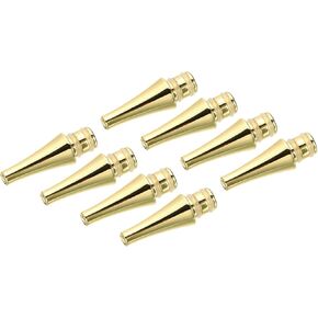 Patikil 0.87 "× 0.3" نصائح قلم مطلية بالماس ، 8 أجهزة كمبيوتر مثقلة أدوات إكسسوارات القلم المعدنية الماس المعدنية المحفوفة بالمرسمة الماس ، النغمة الذهبية