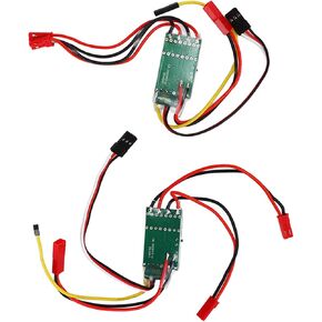 Keenso Electric Speed Controllers RC Dual Way ESC 2Pcs Brushed Bidirectional for Model Boat 130 180 Motor-180 Rc Motor