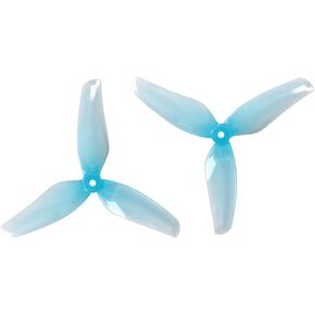 Gemfan 16pcs Props 3-bledes PC Propeller Hurricane 2009 2x0.9 51mm 3-blade pc propeller 1.5mm for fpv freestyle 2inch micro indoor rc fpv drones (16pcs blue)