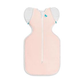 Love to Dream Swaddle UP Transition Bag Lite, White, Large, 19-24 lbs, Patented Zip-Off Wings, Gently Help Baby Safely Transition from Being swaddled to arms Free Before Rolling Over