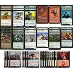 الطبقة 1 Naya Sliver Pauper Deck - Red Green White - Built Custom - Magic the Gathering - MTG - 60 Card