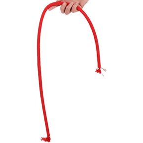 الأحمر الحبل الصارم الصارم مرن الحيل السحرية المرنة Comedy Close up Rope Magic Tricks Magics Inclusion Brops for Comedy Stage Magic Beginner من السهل القيام بالألعاب السحرية والجدة والهبة