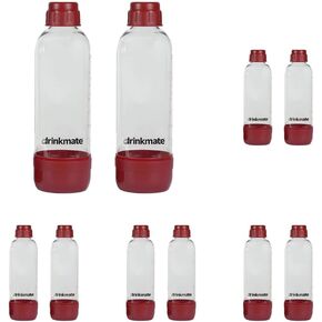 DrinkMate Carbonation Bottles (Twin-Pack) (1L, Black) in Kuwait