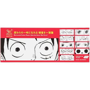إكسسوارات Hobonichi Techo مجلة One Piece: ورقة رسائل أفقية (انضم إلى طاقم Hat Straw)