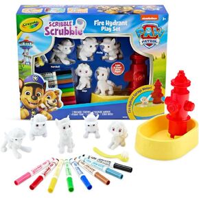 Crayola Scribble Scrubbies PAW Patrol Playset, PAW Patrol Figurines, PAW Patrol Toy for Boys & Girls, Gift for Kids, Ages 3+