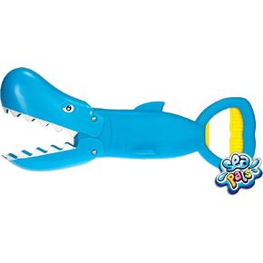 Ja-Ru Shark Sand Jaw & Claws Toy Big 13.5 "(1 Shark) Sand Sand Digger Grapper Toy Sand Toys & Beach Claw. Kids Beach Toys ، Snow Toys ، Kids Sandbox ، Bathtub Toys Kids Toddler Pool Toys-4009-1
