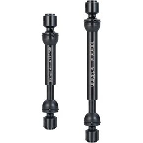 2PCS RC Drive Smoft Steel Drivway Front الخلفي محرك أقراص محرك أقراص Dogbone متوافق مع VP VS4-10 PHOENIX VPS09007 1/10 RC OFF-ROAD CAR