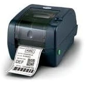 TSC 99-125A013-00LF Series TTP-247 Desktop Thermal Transfer Bar Code Printer, 203 dpi Resolution, 7 IPS, 8 MB DRAM, 4 MB Flash, USB/Serial/Parallel Port, Black