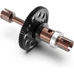 Croboll R11144 ترقية S2 سبيكة الصلب العتاد المركزية عمود عرض مع 6T CNC معدات RC ، قطع الغيار RC لشاحنة RZ001 و XTS-F10