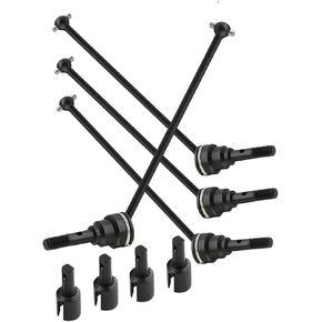 ترقيات عمود القيادة CVD جزء 1/16 E-Revo #7151x ، 4pcs الأمامية الخلفية الصلب