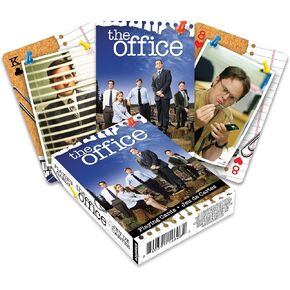 Aquarius The Office Cast Play Cards - سطح البطاقات تحت عنوان Office لألعاب الورق المفضلة لديك - قام رسميًا بترخيص Office Merchandise & Compelsibles