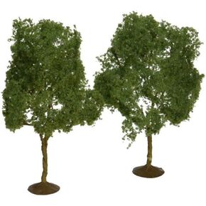 قطارات Bachmann - مشهد Scapes - 5½ "أشجار الدردار (2 لكل صندوق) - مقياس O
