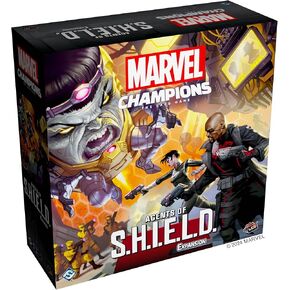 Fantasy Flight Games Marvel Champions الوكلاء في لعبة S.H.I.E.L.D. توسيع الحملة-لعبة استراتيجية تعاونية للأطفال والكبار ، الذين تتراوح أعمارهم بين 14+ ، 1-4 لاعبين ، 45-90 دقيقة.