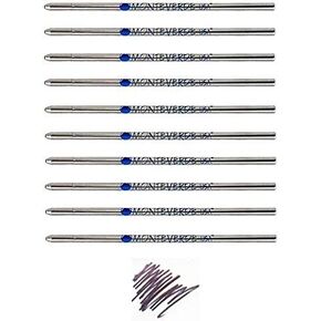 Monteverde D1 Ballpoint swill لتناسب الأقلام الوظيفية والوظيفية المتعددة ، نقطة متوسطة ، لفة ناعمة ، 10 لكل حزمة (معبأة بالجملة) (أسود)