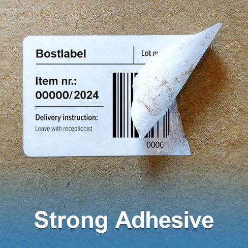 4" x 6" Direct Thermal Label, 1800 Labels/4 Rolls (450 Labels per Roll), Self-Adhesive, Compatible with Zebra, MUNBYN, Rollo & More in Kuwait