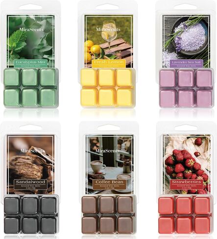 Christmas Scented Wax Melts, Soy Wax Cubes for Wax Warmer Christmas, 6 x 2.5oz in Saudi Arabia