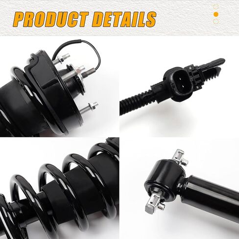 84176675 2 PCS Rear Air Shock Strut Absorber Compatible with 2015-2021 Cadillac Escalade ESV Chevy Tahoe Suburban GMC Yukon XL Replace# 23151122 23267007 23290661 in Saudi Arabia