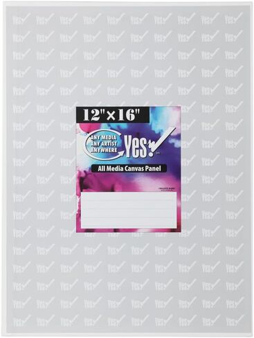 Yes! All Media Cotton 12x16 Canvas Panels 3 Pack - Professional Wet Media Canvas Panels for Watercolors, Oil Colors, Acrylics, Inks, Sprays, Permanent Markers, and More in Kuwait