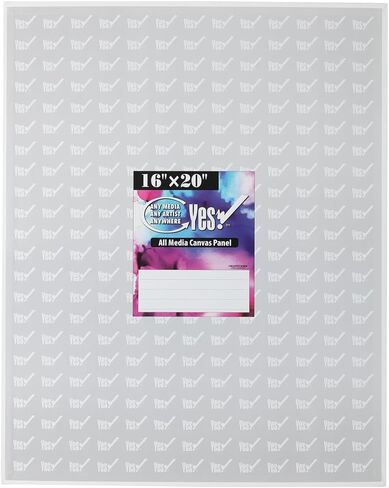 Yes! All Media Cotton 12x16 Canvas Panels 3 Pack - Professional Wet Media Canvas Panels for Watercolors, Oil Colors, Acrylics, Inks, Sprays, Permanent Markers, and More in Kuwait