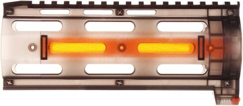 WORKER PDW Front Barrel for Nerf Retaliator Prophecy-R Modify Toy Color (Black Transparent) in Kuwait