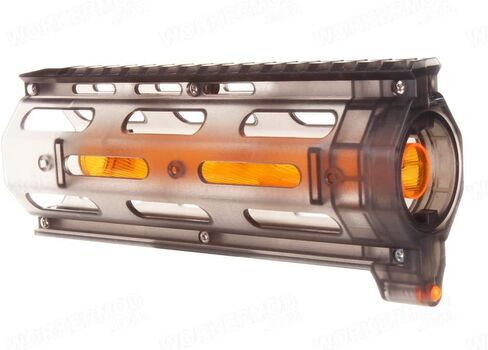 WORKER PDW Front Barrel for Nerf Retaliator Prophecy-R Modify Toy Color (Black Transparent) in Kuwait