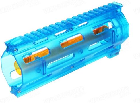 WORKER PDW Front Barrel for Nerf Retaliator Prophecy-R Modify Toy Color (Black Transparent) in Kuwait
