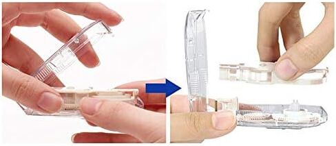 PLUS Whiper Slide Magic Refillable Type Correction Tape White Out Pen Best Width 5mm/6mm x 10m (WH-015/016/015BC), Value Set or Box of 10 Refills (White (42-082)) in Saudi Arabia