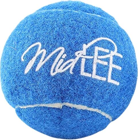 Midlee Happy Birthday Dog Tennis Balls (6 Pack) (Regular, Blue) in Kuwait