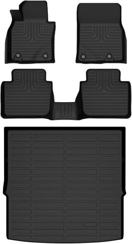 Wayhigh-All Weather Floor Mats and Cargo Liner for Mazda CX-30 2020-2024 2025 TPE Car Mats Waterproof Anti-Slip Floor Liners Accessories in Saudi Arabia