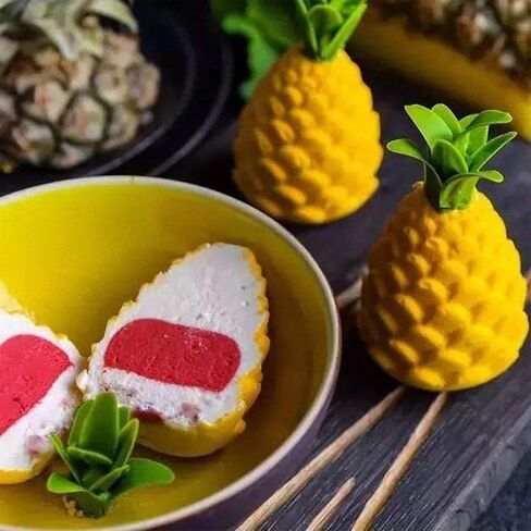 Ocpo Kitchen 3d Pinecone Silicone Mould for Baking Mousse Cake ، الحلوى الفرنسية ، الصابون ، شموع ، قالب تزيين كعكة الكريسم in Kuwait