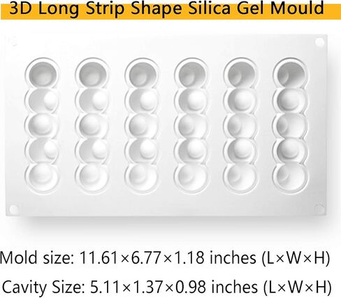 OCPO Kitchen 3D Pinecone Silicone Mold for Baking Mousse Cake, French Dessert, Soap, Candles, Christmas Cake Decorating Mold, Pinecone Shape (8-Cavity) in Kuwait