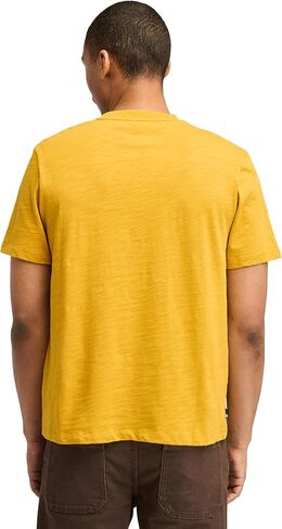 Timberland Men's Seasonal Logo Graphic Short Sleeve in Saudi Arabia