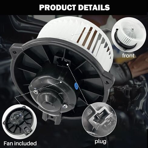 700012 AC Heater Blower Motor Fan Front Fit for Dodge Ram 1500 2002-2008 ， Ram 2500 3500 2003-2009 ，Ram 4500 5500 2009-2010， for Jeep Grand Cherokee 2002-2004 in Kuwait