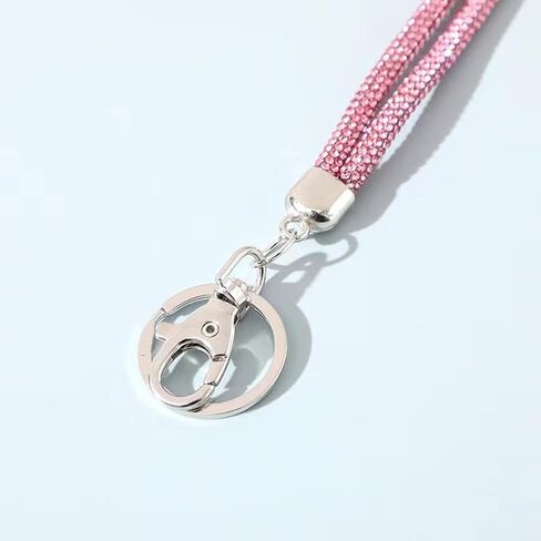 Women's Rhinestone Lanyard,Bling Diamond Wristlet Keychain Bracelet for Keys, Purse, Car Keys,Wallet 7.9 Inch in Kuwait