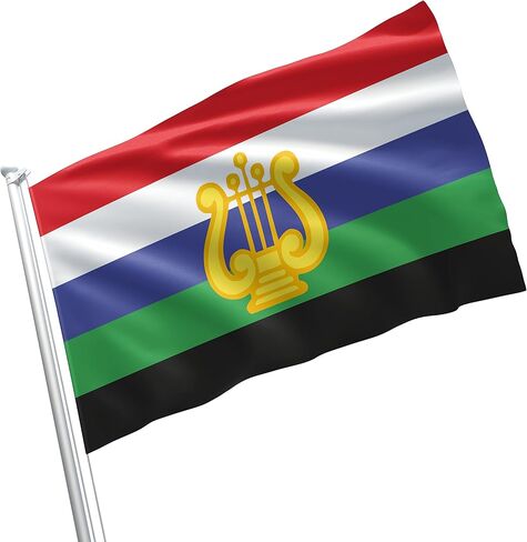 Tau Beta Sigma Sorority Greek Life Licensed Flag 3x5 Feet Flag Banner Wall Decor Outdoor Indoor Decoration Brass Grommets Double Stitch (Tau Beta Sigma # 4) in Saudi Arabia